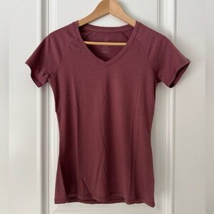 Woolx Mia tee in wild ginger